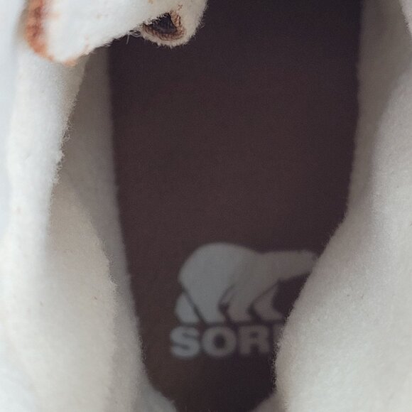 Sorel Whitney Il Joan Youth Brown Ankle Leather Lace Up Boots NY4897-242 US Sz 4 - Picture 9 of 12